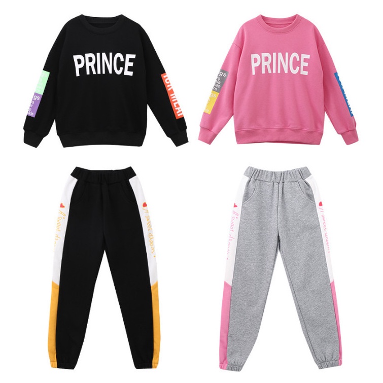 Set bộ quần áo thu đông cho bé gái 4-14 tuổi mẫu Prince. Thiết kế cá tính, đường may kỹ.MA90