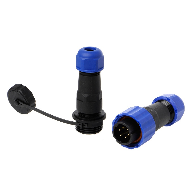 Ổ Cắm Đèn LED Chống Nước IP68 SP16 2Pin 3Pin 4Pin 5Pin 6Pin 7Pin 9Pin