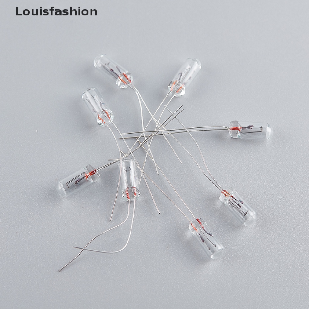 10 bóng đèn sợi đốt cỡ nhỏ 3/4/5mm 3/6/12/24V tùy chọn trang trí nhà ở