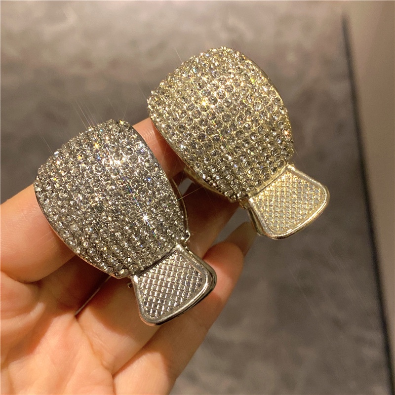 Kẹp Tóc Càng Cua Đính Đá & Ngọc Trai Siêu Nhấp Nháy Cao Cấp Sh