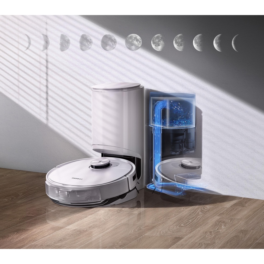 Robot hút bụi lau nhà Ecovacs Deebot T9 Power - Hàng Chính hãng