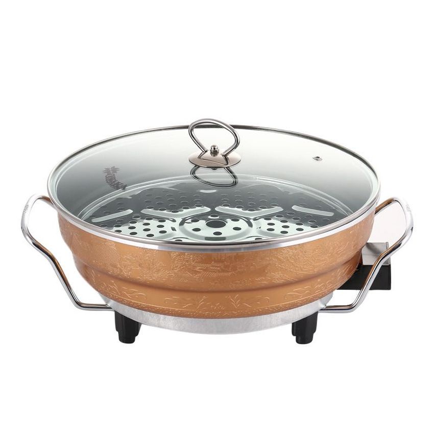 Nồi Lẩu Điện Đa Năng Thiết Kế Chống Dính Lẩu Hấp Osaka Chất Liệu Cao Cấp Không Gỉ Kiểu Dáng Gọn Nhẹ Kotic_Shop