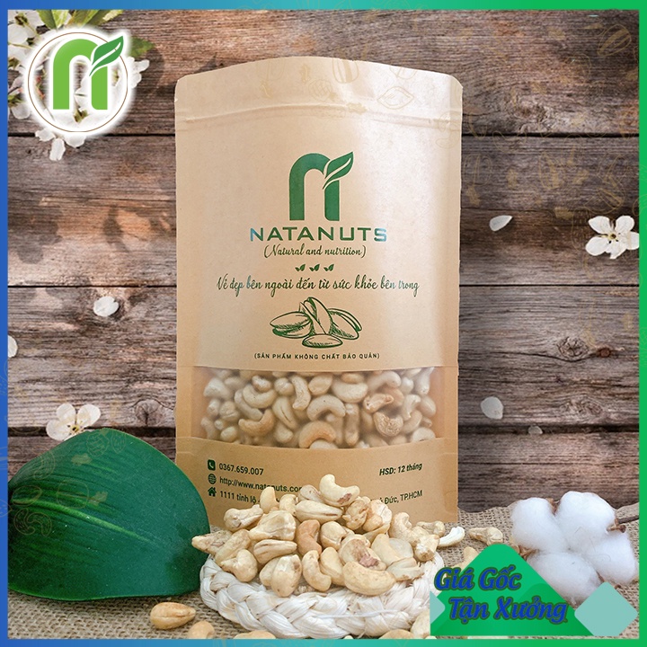 Hạt điều rang nguyên vị Bình Phước, điều sấy nguyên vị
