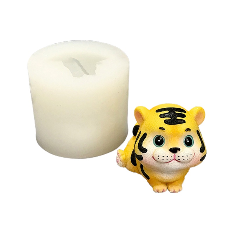 Khuôn Làm Xà Phòng Thủ Công Hình Hổ Bằng Nhựa Resin