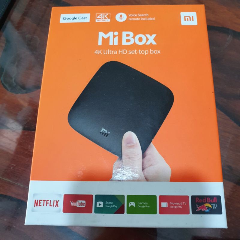 Xiaomi Mibox 4K QT MDZ-16-AB full box like new