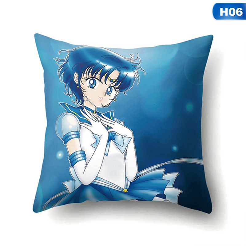 Vỏ Gối In Hình Thủy Thủ Mặt Trăng Đáng Yêu