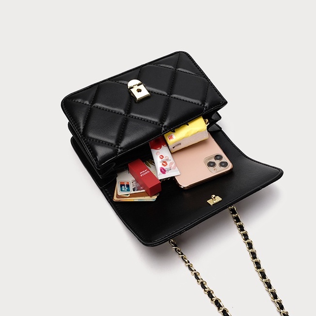 🌸Hàng Order🌸 Túi Xách Nữ CEEKAY Họa Tiết Da Trần Quai Da Phối Xích Đính Quả Lắc Sang Chảnh Nữ Tính 🌸Hàng Quảng Châu