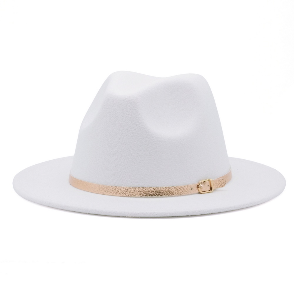 Nón Vành Rộng Chất Liệu Da Thời Trang Nữ Tính