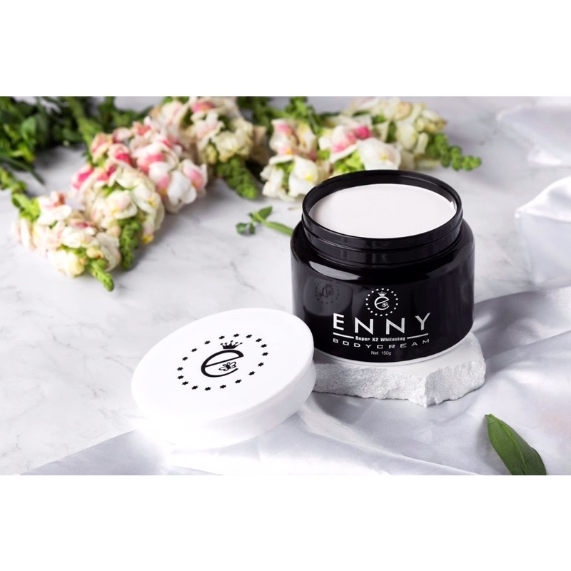 Kem body x4 Enny phiên bản mới tặng kèm bột tắm trắng thảo mộc