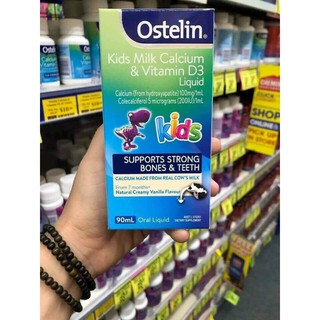 (Date 2025)-Ostelin Canxi & Vitamin D3 90ml cho bé từ 7 tháng