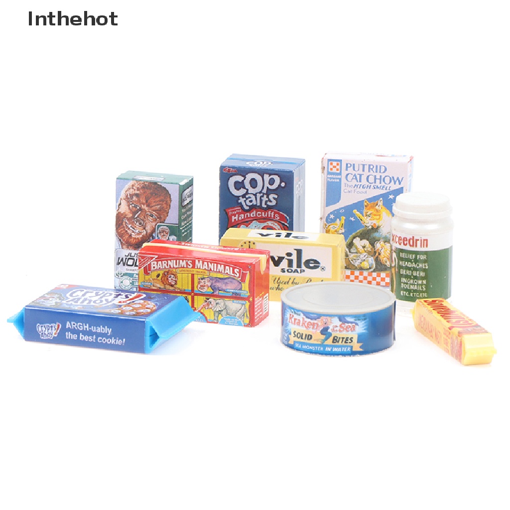 Đồ chơi mô hình thức ăn mini tỉ lệ 1/6 cho nhà búp bê