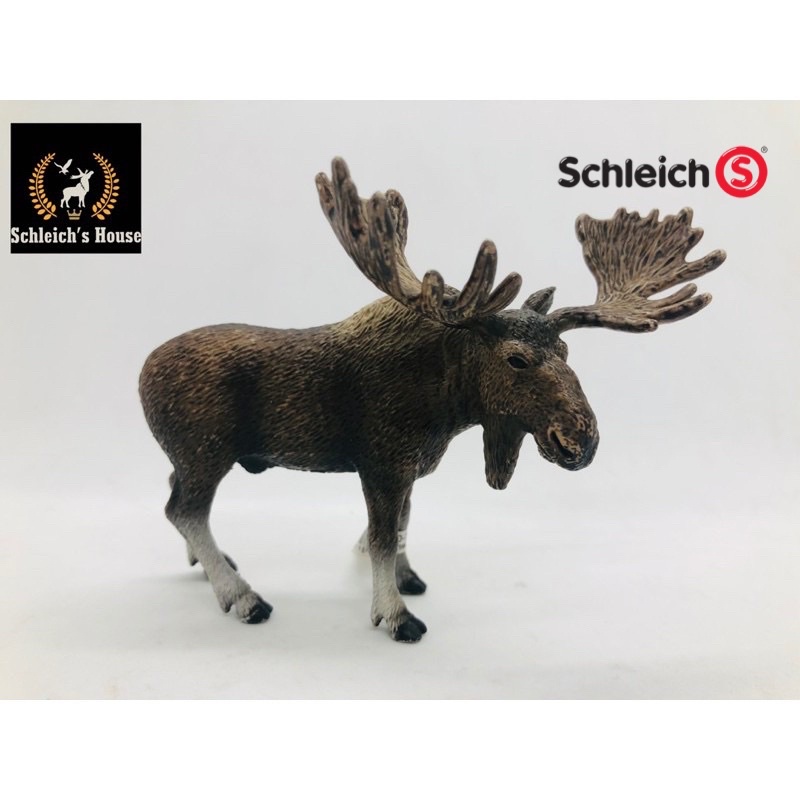 Mô hình động vật , đồ chơi con vật Schleich chính hãng Nai sừng tấm đực 14619 - Schleich House