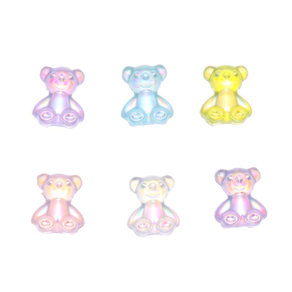 Bộ Phụ Kiện Trang Trí Móng Tay 3D DIY Hình Kẹo Mút Dễ Thương