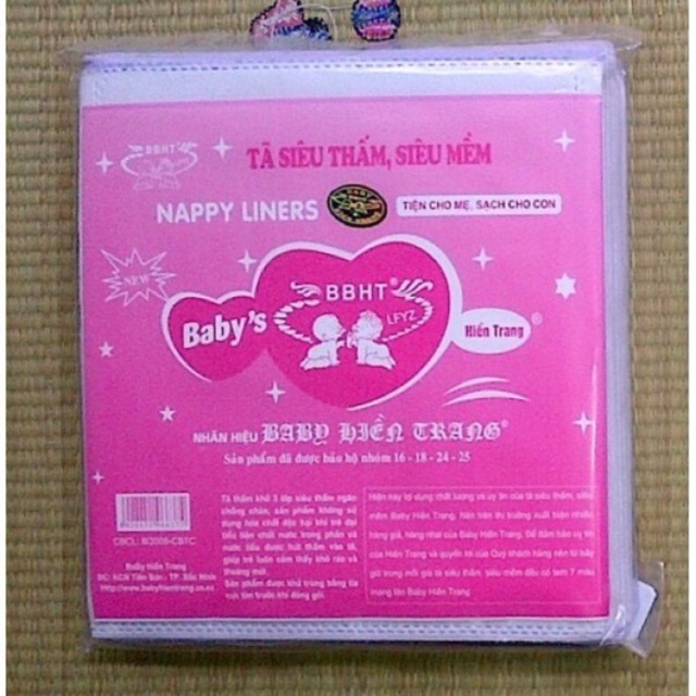 Giấy lót phân su 3 lớp baby huyền trang