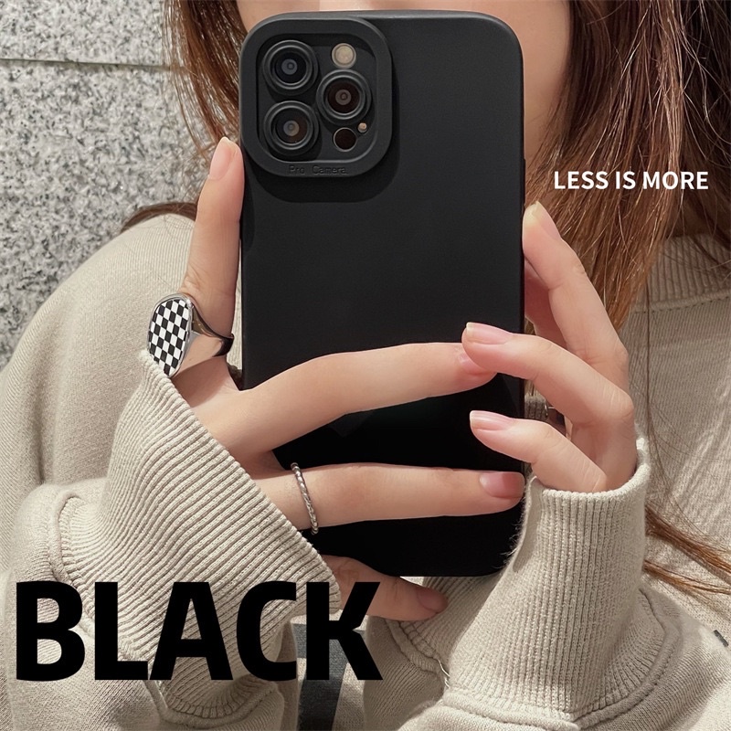 (SIÊU RẺ) Ốp lưng iphone procam màu đen dày dặn 7plus/8/8plus/x/xr/xs/11/12/13/pro/max/plus/promax