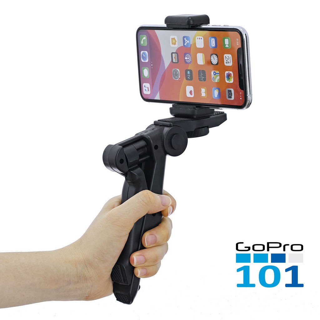 Tripod cầm tay xếp gọn đa dụng cho GoPro, Điện Thoại - GoPro101 - inoxnamkim