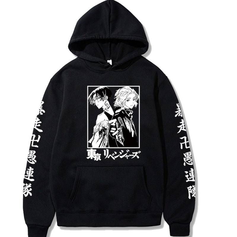 Mẫu áo Hoodie in hình Anime Tokyo Revengers Mikey Manjiro Sano độc đẹp giá siêu rẻ giá tận xưởng