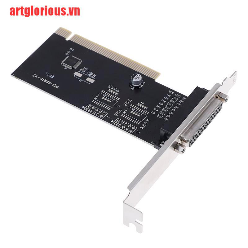 Bảng Mạch Điều Khiển Mở Rộng Pci Sang Parallel Lpt 25pin Db25 Cho Máy In