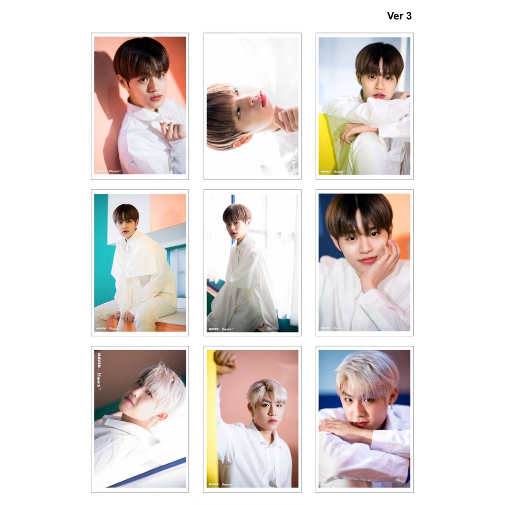 Lomo Card Ảnh WANNA ONE - SPRING BREEZE ( full 63 ảnh)