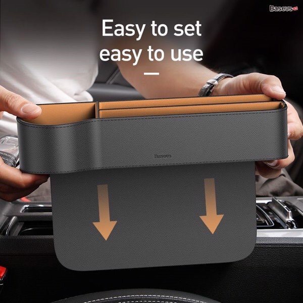 Ngăn chứa đồ tiện dụng dùng trên xe hơi Baseus Elegant Car Storage Box Chính Hãng