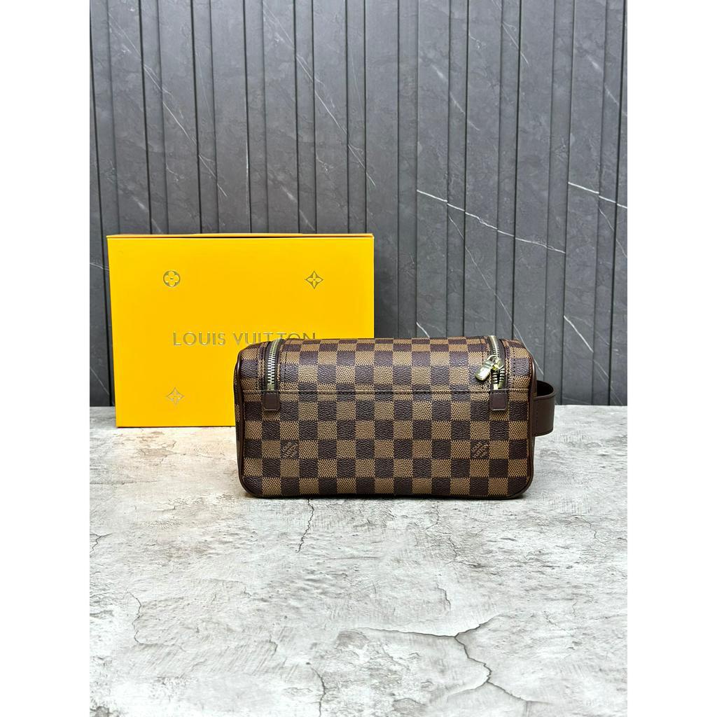 Túi ví Clutch Louis Vuitton hộp cầm tay fullbox bill thẻ LA on web