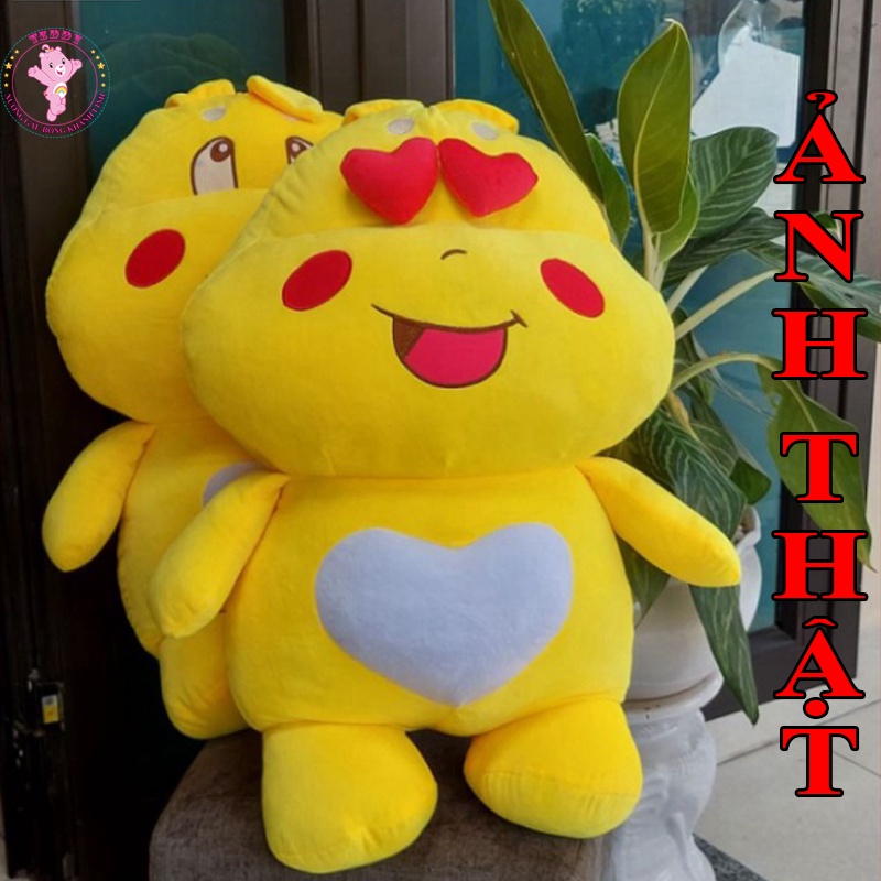 Gấu Bông Thiên Thần Qoobee Size Siêu To Khổng Lồ 70Cm Siêu Đáng Yêu Hàng Xuất Siêu Thị Cao Cấp