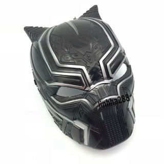 [BÁO ĐEN] Mặt nạ hóa trang nhân vật báo đen trong phim "The Avengers-Mặt nạ Chiến binh Báo Đen-Black Panther hóa trang