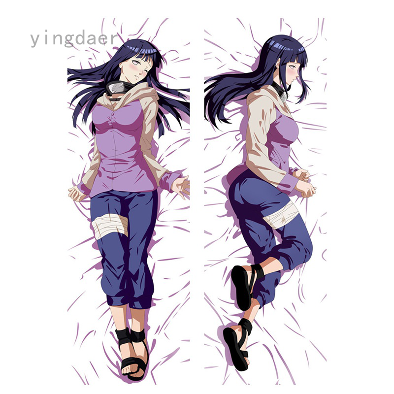 Vỏ Gối In Hình Nhân Vật Naruto Hinata Hyuga