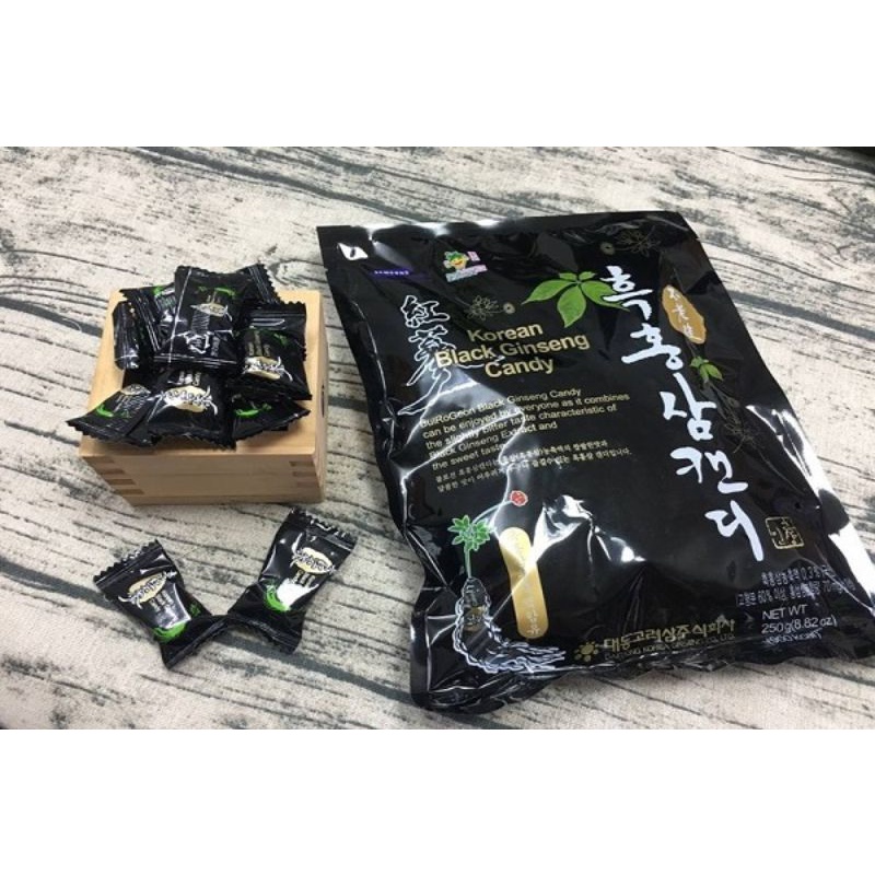 Kẹo Hắc Sâm Daedong Hàn Quốc 250g