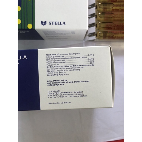Canxi ống Calcium stella , bổ sung canxi