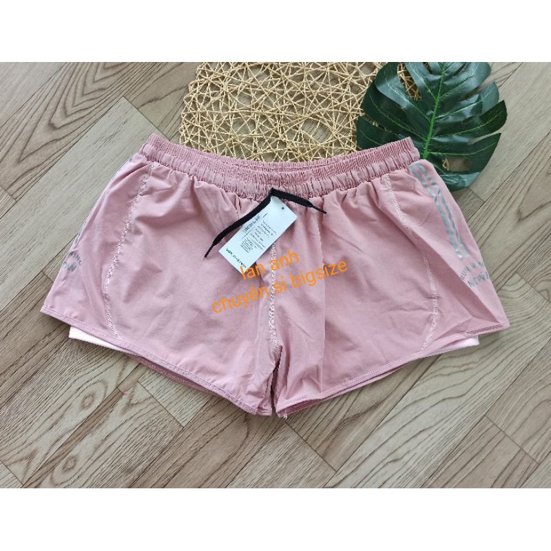 Quần shorts tập gym,yoga bigsize