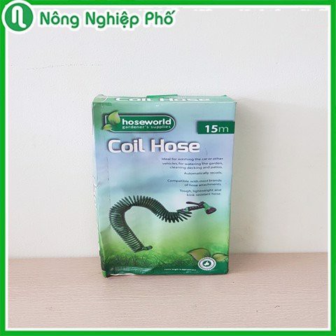 Bộ Vòi Phun Nước Thông Minh Coil Hose 15m