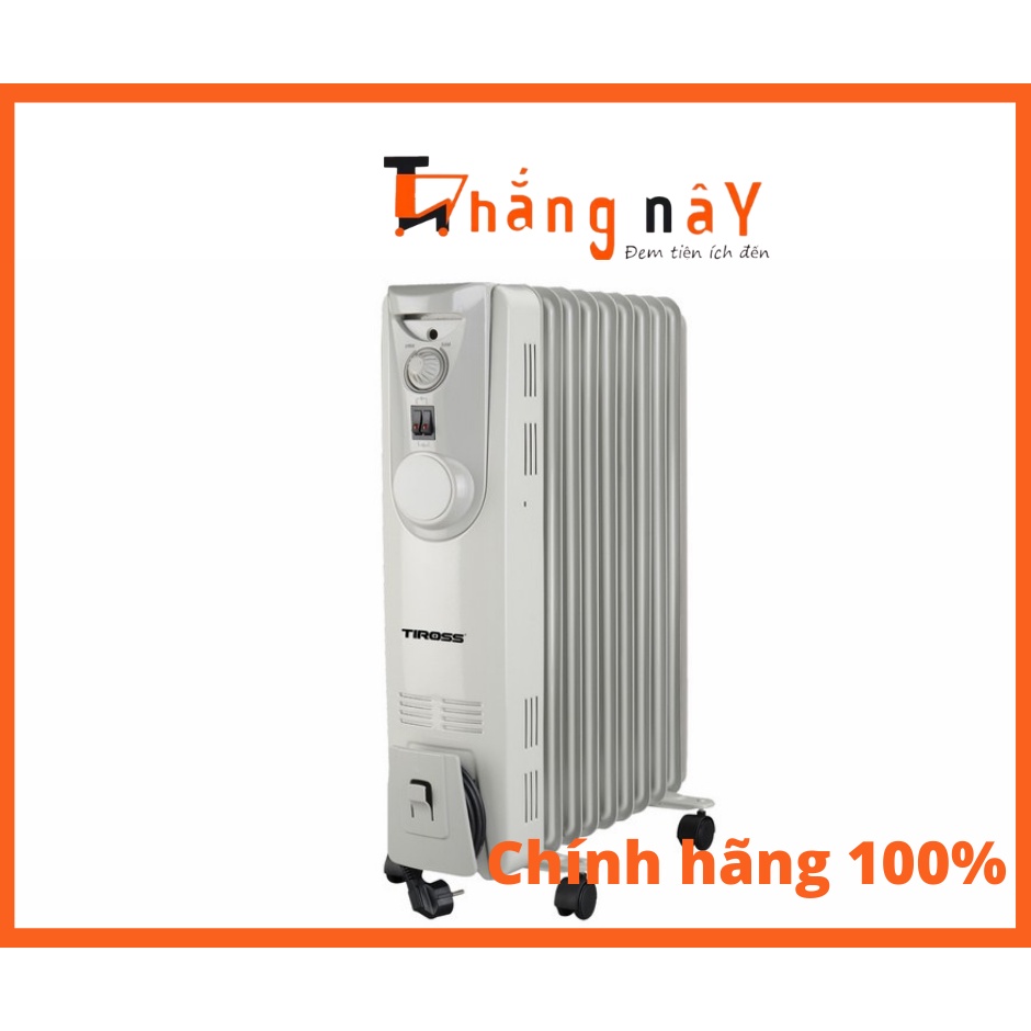 Máy sưởi dầu Tiross TS923 (TS-923) - 9 thanh sưởi