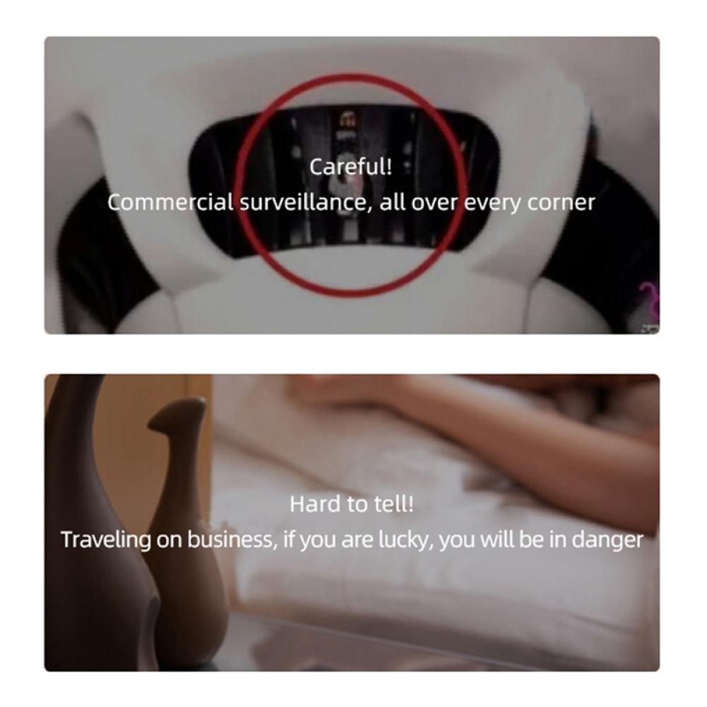 Máy Dò Camera Ẩn Chuông Hồng Ngoại DIGIFOUNDER Có Chế Độ Rung Động Chống Thất Lạc S4U4