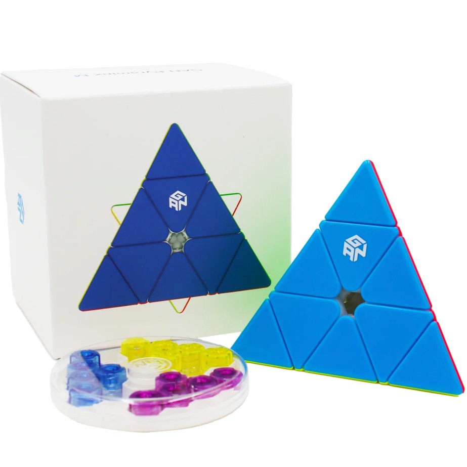 Gan Pyraminx Standard Explorer Enhanced M Có Nam Châm Rubik Biến Thể 4 Mặt