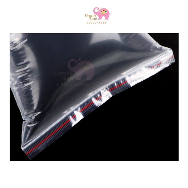 Túi nilon nắp miết Size 6 đến 10