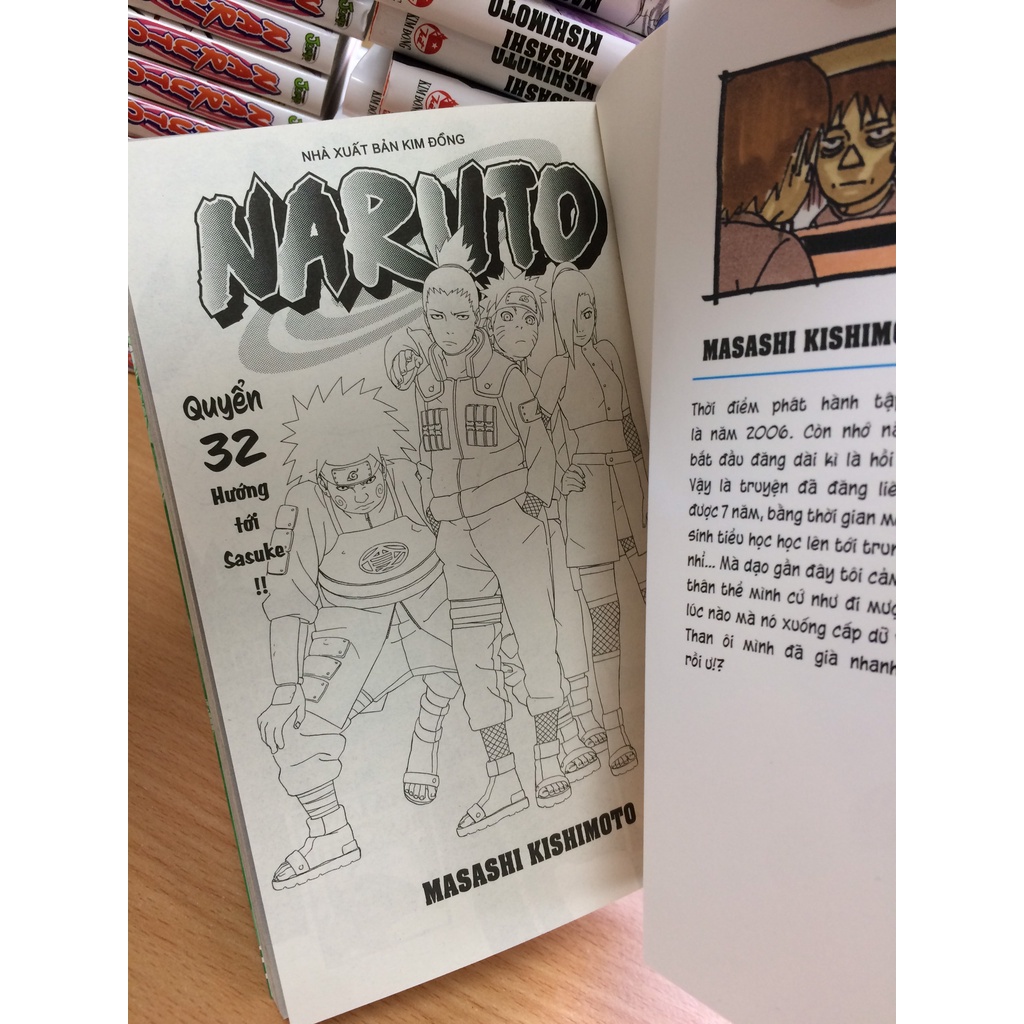 Sách - Naruto - Tập 32