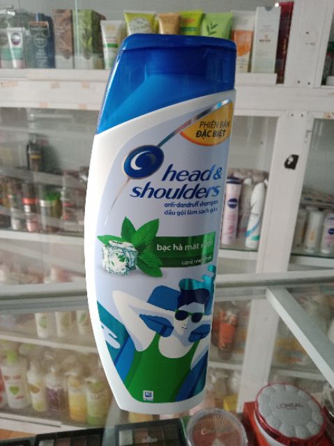 Dầu gội đầu head And Shoulders Bạc hà 350ml