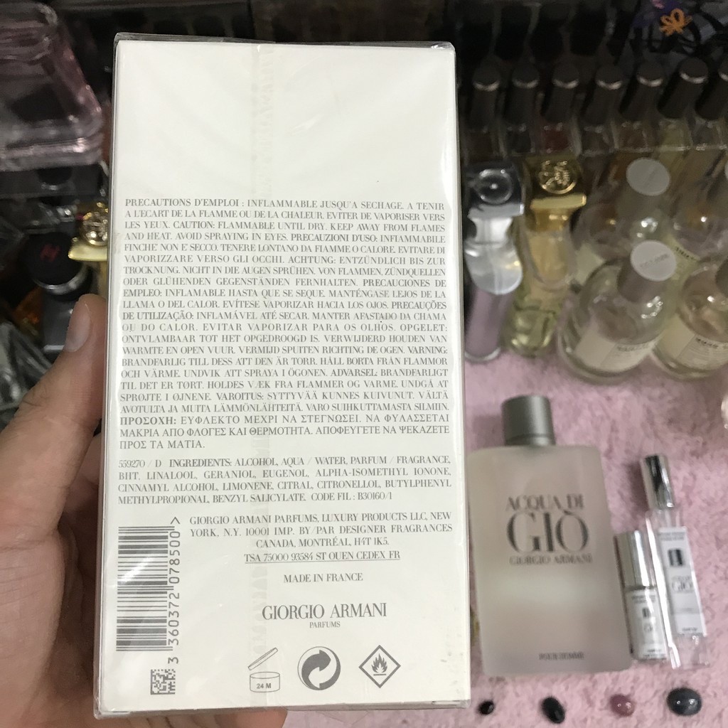 Nước Hoa Nam Armani Acqua Di Gio 100ml | BigBuy360 - bigbuy360.vn