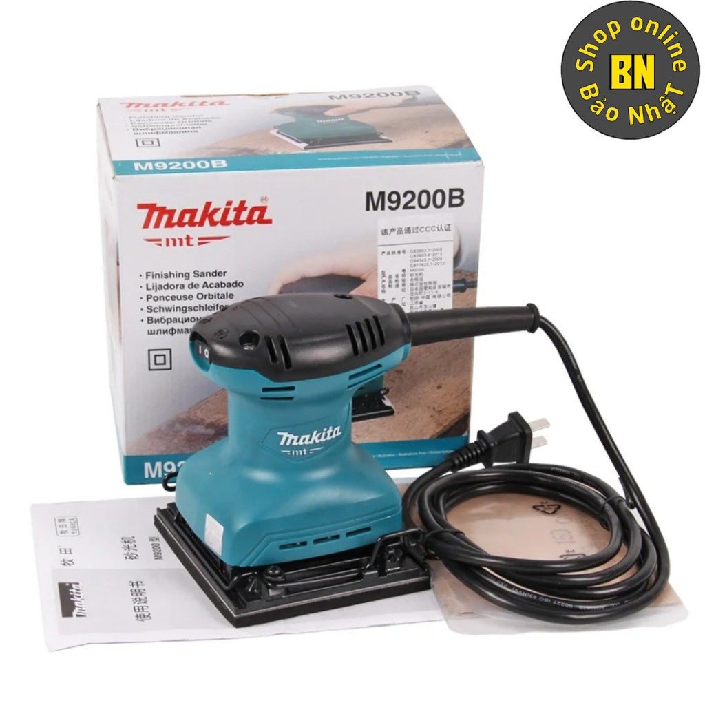 Máy chà nhám rung vuông MAKITA M9200B - Bảo Nhật - BảoGroup-[Chính Hãng]