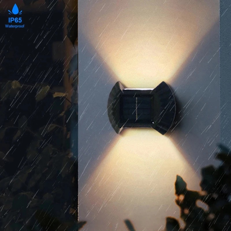 1 Đèn Năng Lượng Mặt Trời Chiếu Sáng Xuống Đa Năng Chống Nước Mưa Trang Trí Ngoài Trời