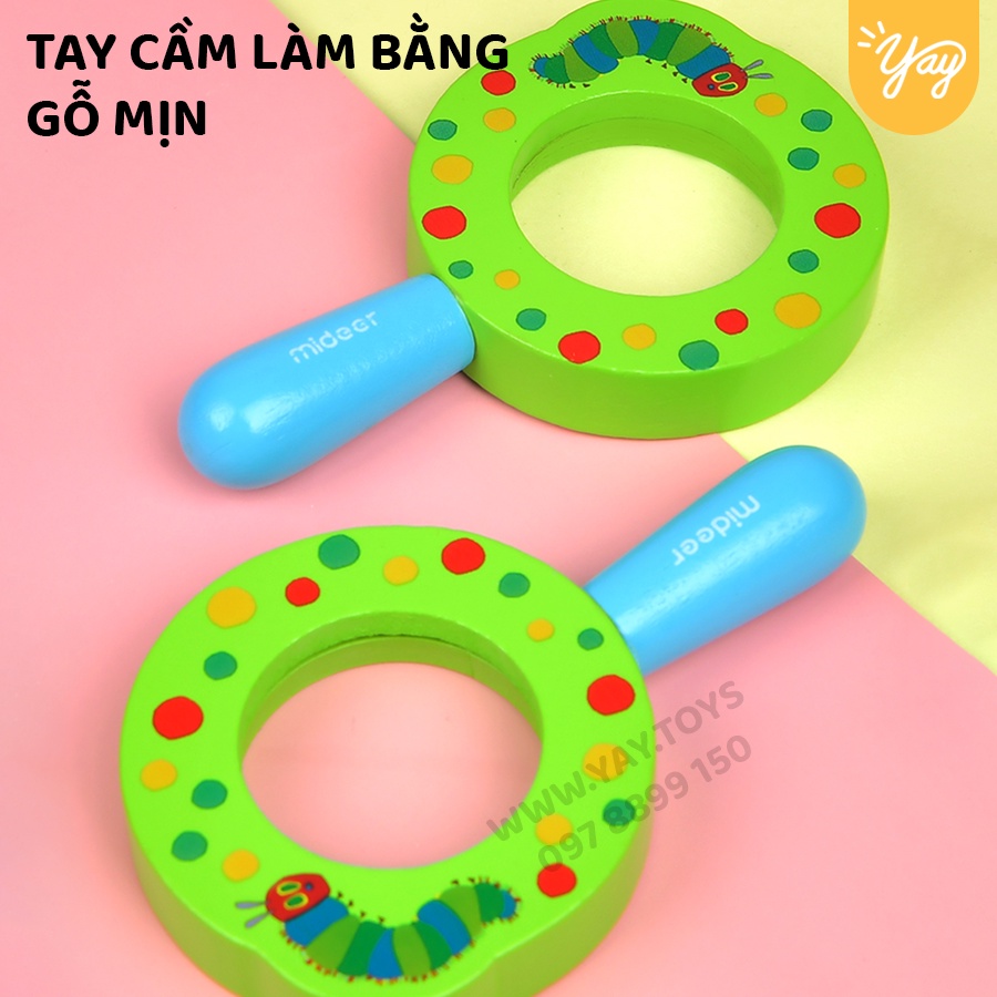 Đồ Chơi Kính Lúp Khám Phá Thế Giới cho bé 3+- Mideer