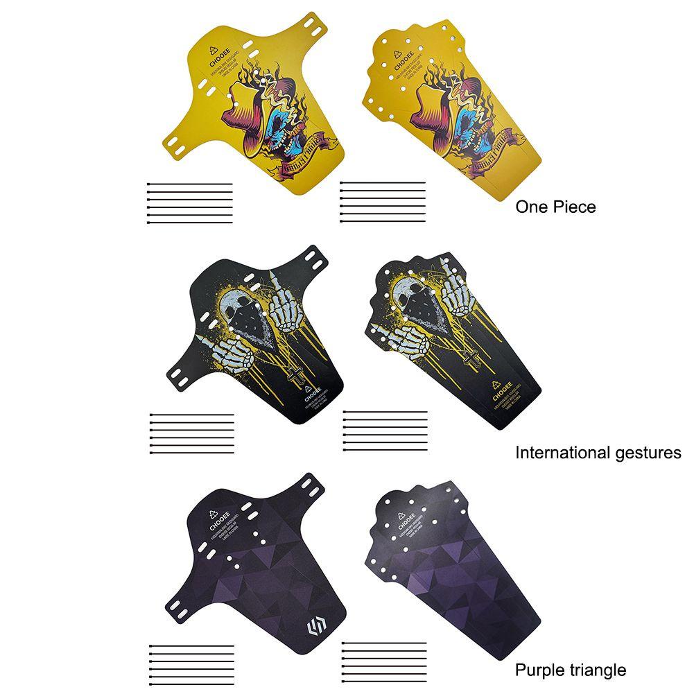 FENDER Tấm Chắn Bùn Trước / Sau Có Dây Cáp Dành Cho Xe Đạp Địa Hình