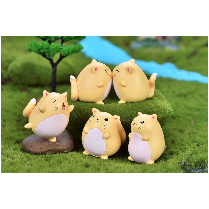 Chuột lang dễ thương trang trí | Hamster trang trí tiểu cảnh sen đá, sân vườn, giao mẫu ngẫu nhiên