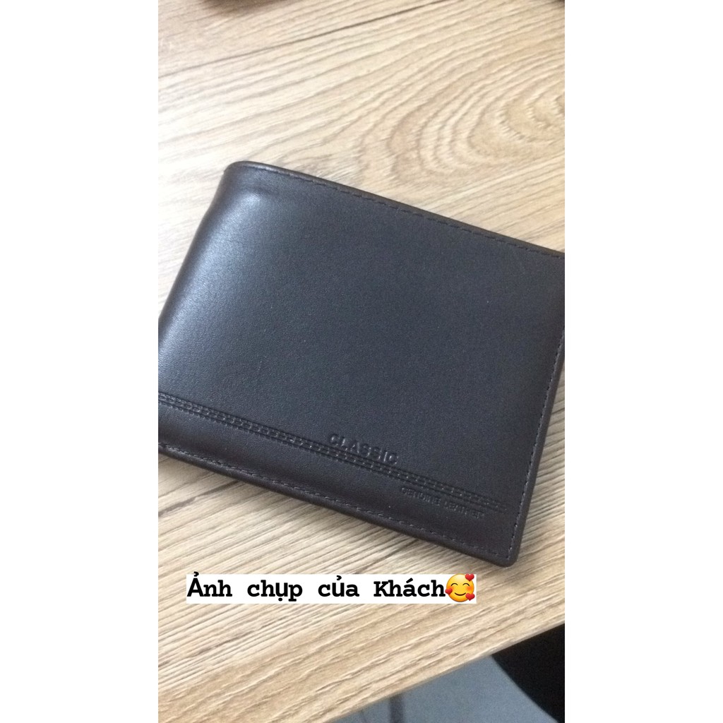 VÍ NAM DA BÒ CAO CẤP BỀN ĐẸP - MỀM MẠI - BẢO HÀNH 12 THÁNG CLSN