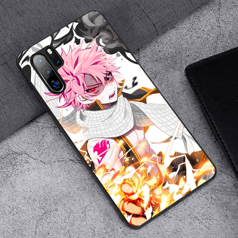 Ốp Điện Thoại Mềm Họa Tiết Natsu Dragneel Fairy Tail Cho Huawei P20 30 Pro P9 P10 P20 P30 Lite