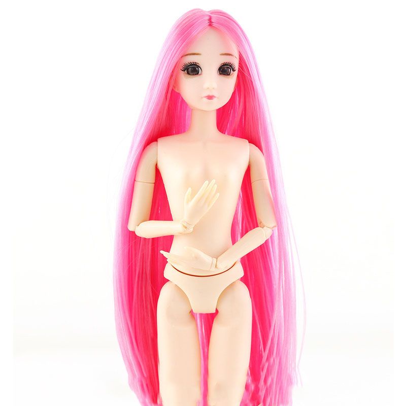 Mô hình búp bê công chúa BJD 3D kèm 20 khớp nối cơ thể 30cm 1/6