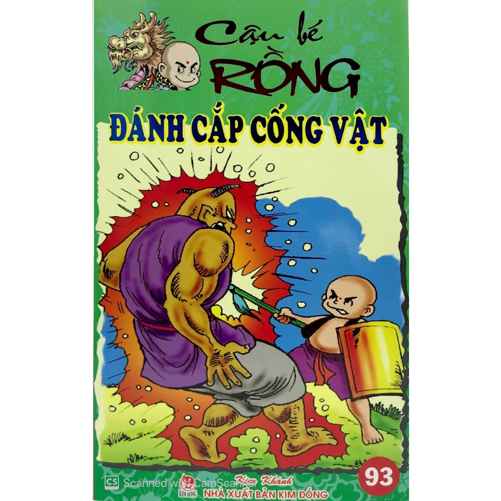 Sách - Cậu Bé Rồng Tập 93 - Đánh Cắp Cống Vật