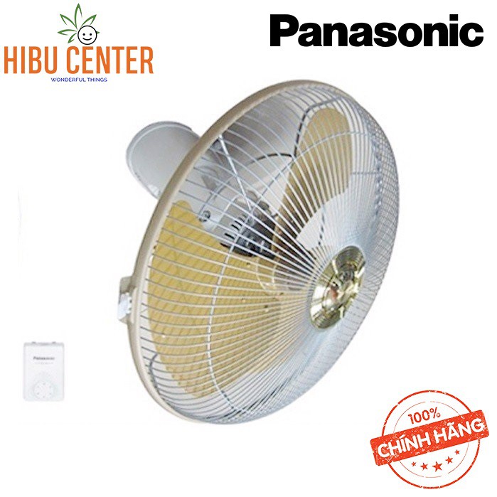 Quạt Đảo Trần Cycle Fan PANASONIC F-409QB - Màu Xanh/ F-409QGO - Màu Vàng Với Khả Năng Xoay 360 Độ Dễ Dàng - HIBUCENTER