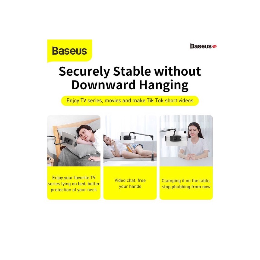 Kẹp Ipad đầu giường hiệu BASEUS cao cấp - Hàng chính hãng | BigBuy360 - bigbuy360.vn